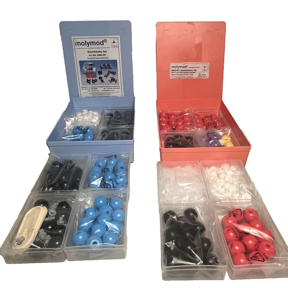 Molymod Biochemistry Set MMS-007 Molecular Model Lot England NEW Taped Outside - Picture 1 of 16